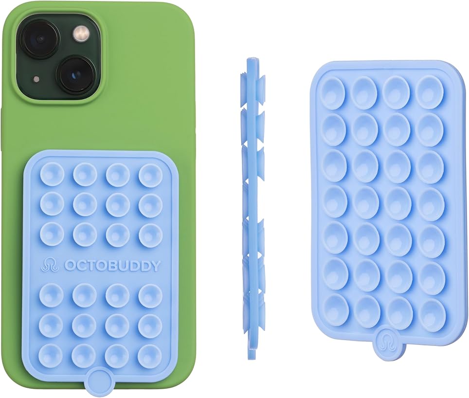 OCTOBUDDY Double Sided Detachable Hands Free Compatible Baby Blue Jay